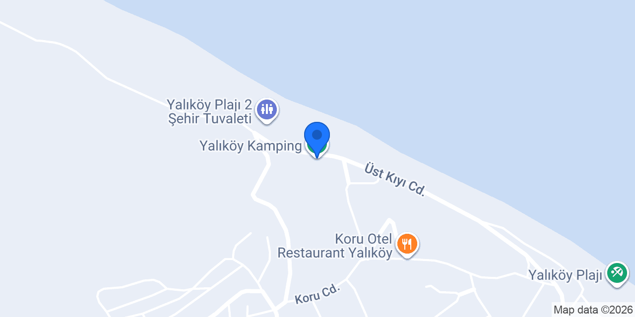 Yalıköy Kamping konumu