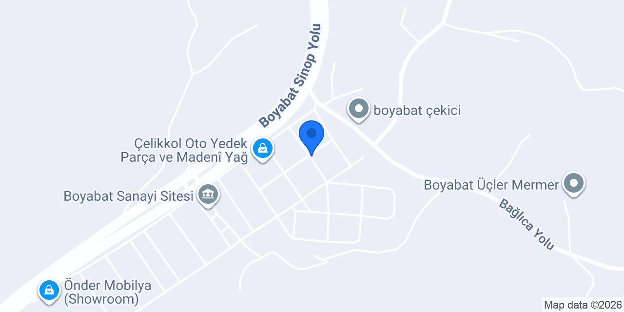 Özen oto yıkama konumu