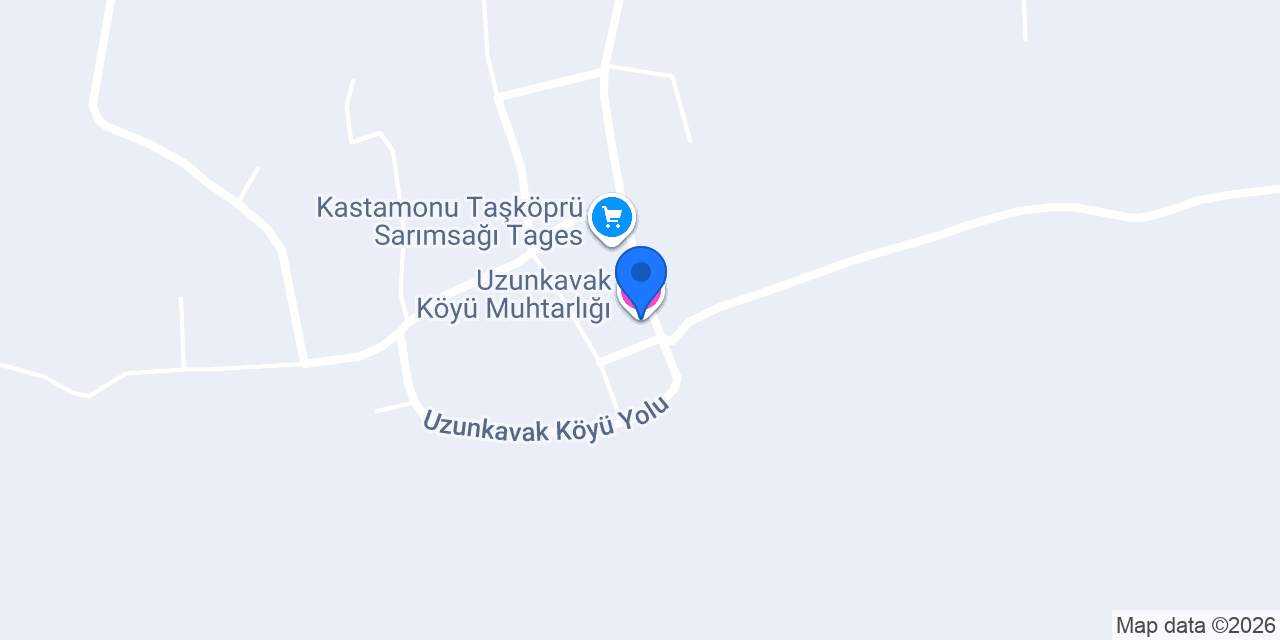 Uzunkavak Köyü Muhtarlığı konumu