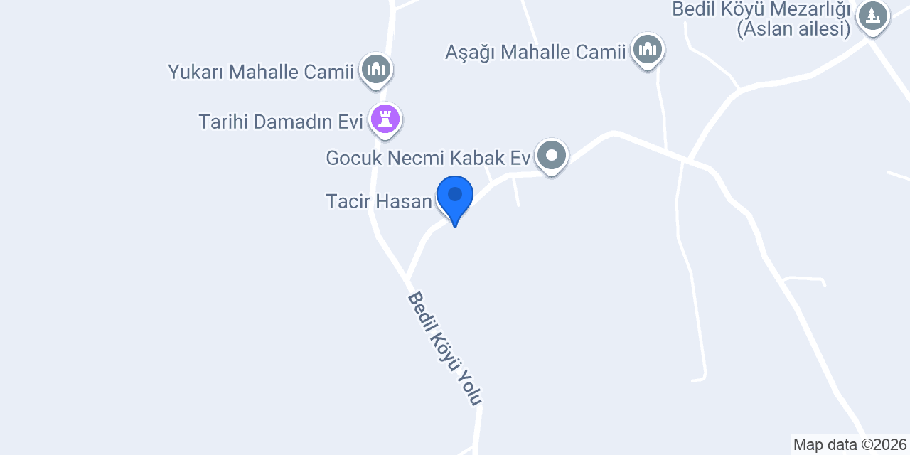 Tacir Hasan konumu
