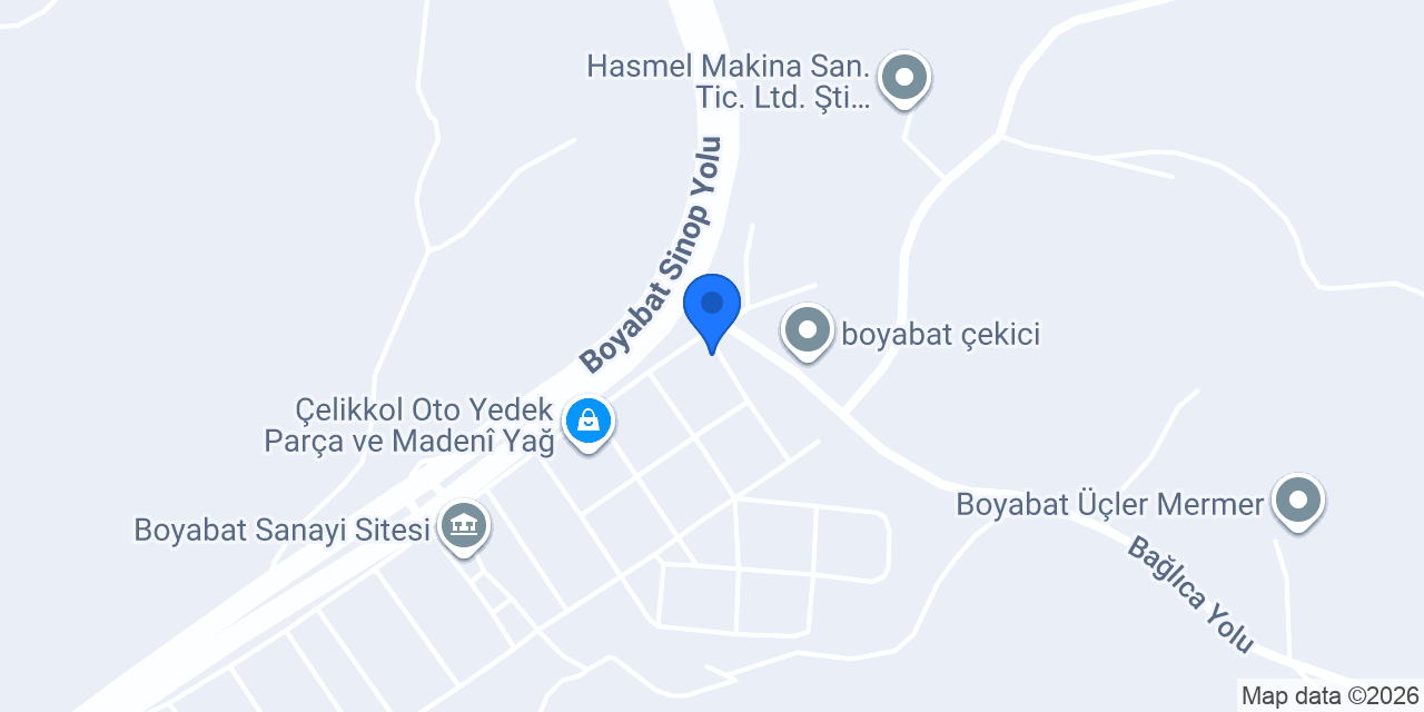 Çörekoğlu Oto Yıkama konumu