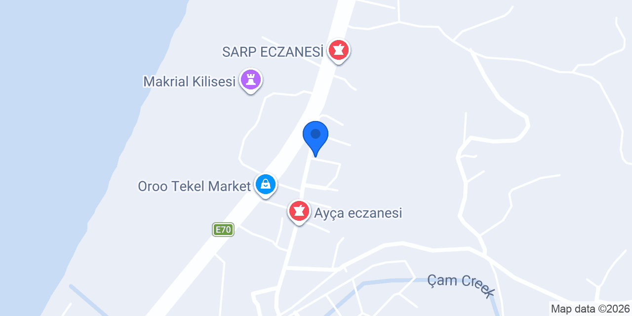 Çarşı Bebe konumu