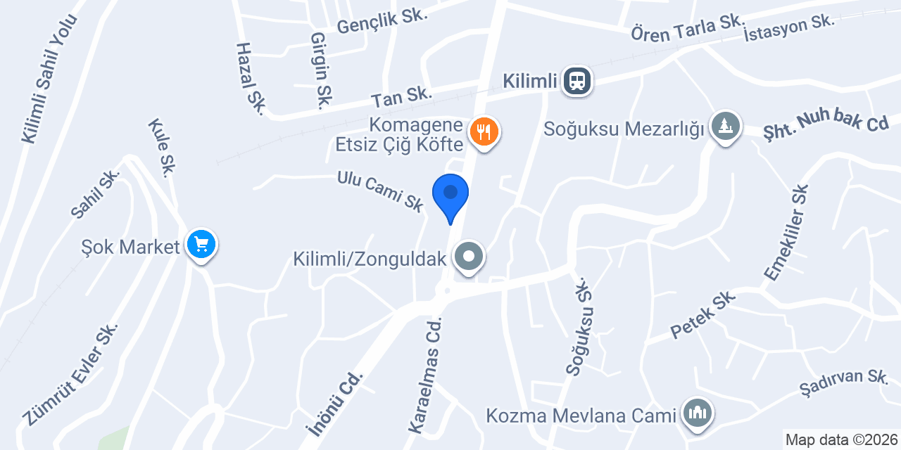 GÜMÜŞOK TİCARET konumu