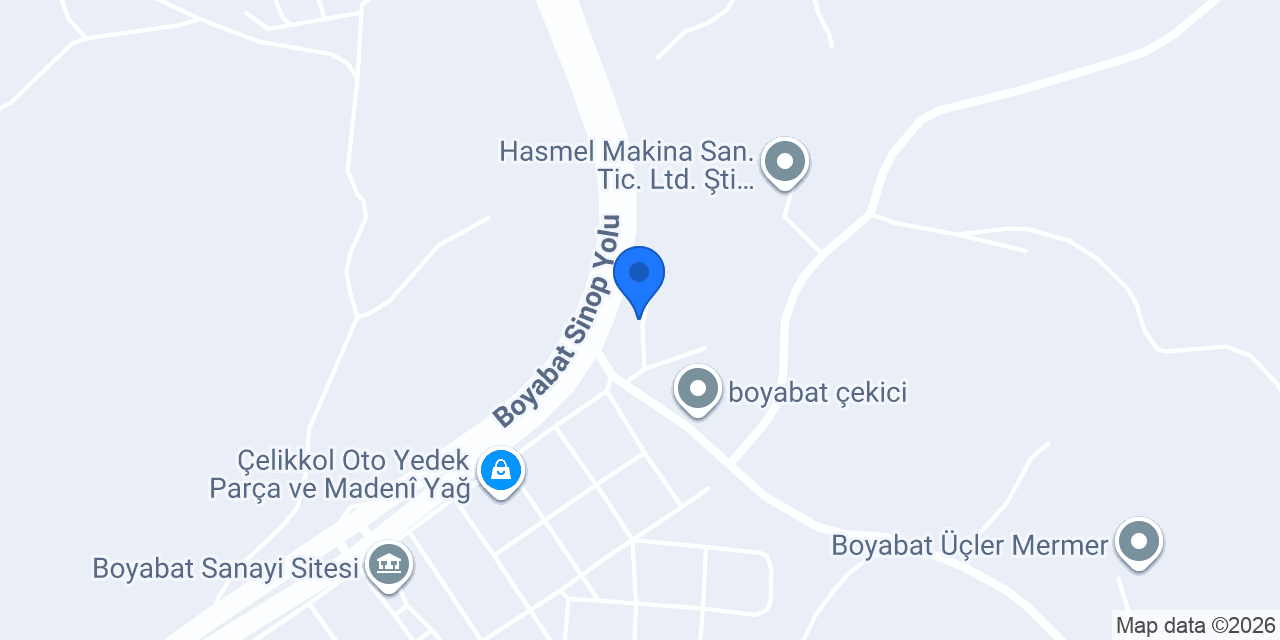 Demiray Otomotiv Lastik konumu