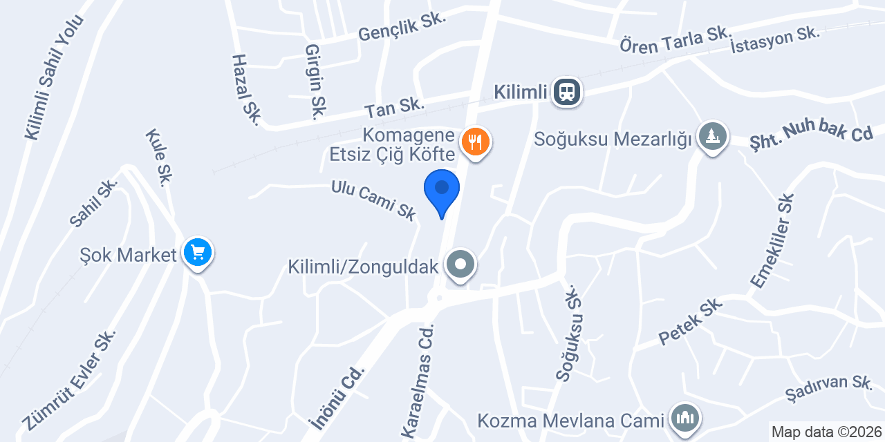 Aysu Pastanesi konumu
