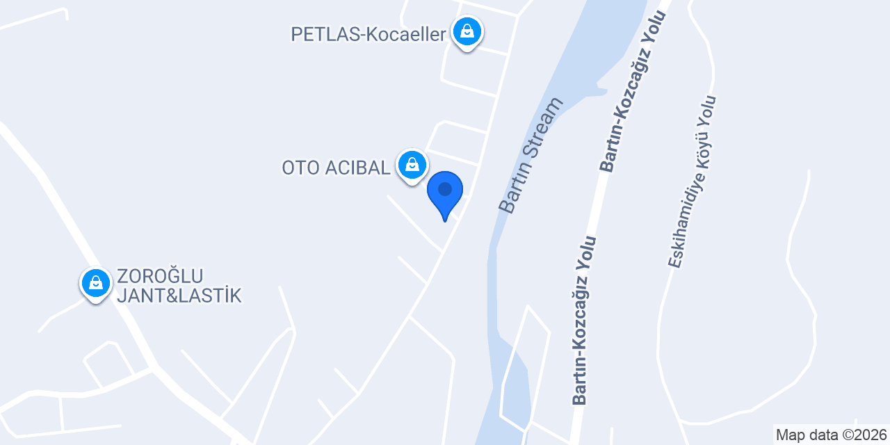 CF HİDROLİK konumu
