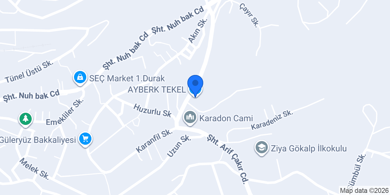 AYBERK TEKEL konumu