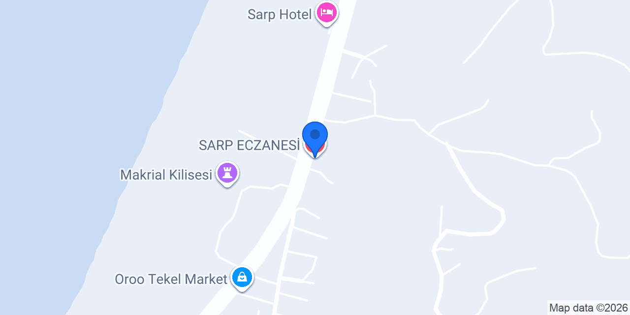 SARP ECZANESİ konumu