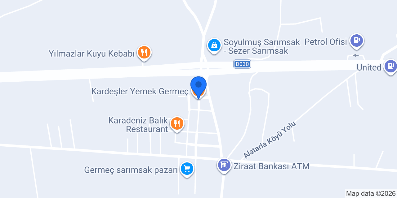 Kardeşler Yemek Germeç konumu