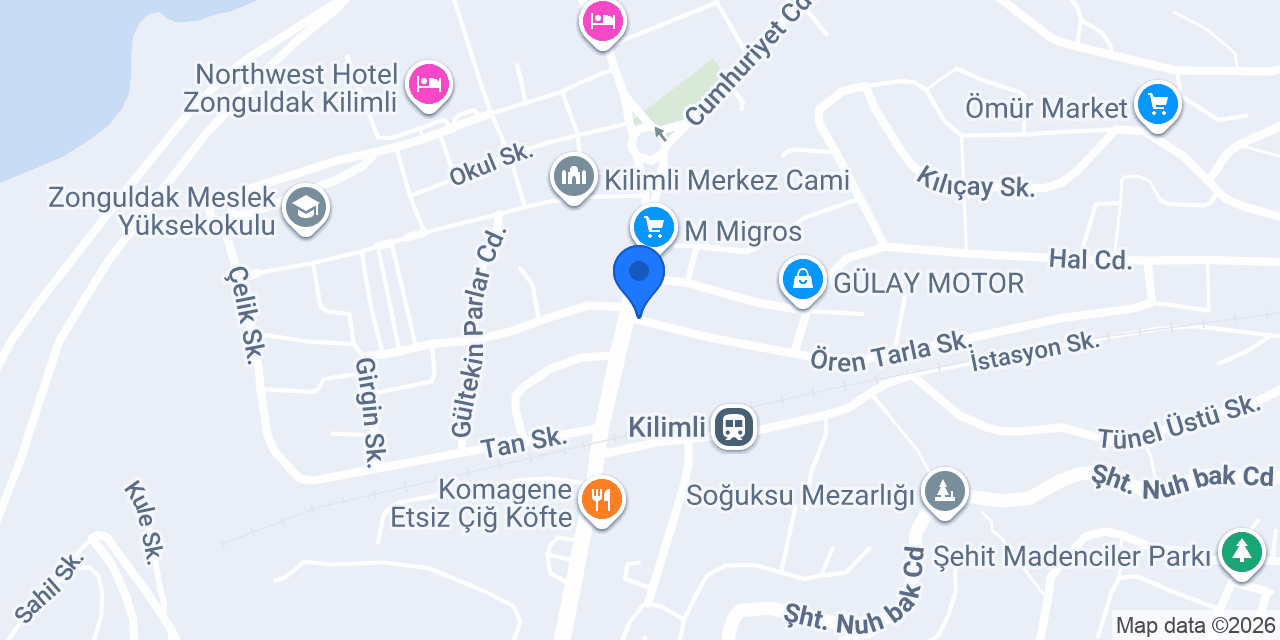 Gizem Çiçekçilik konumu