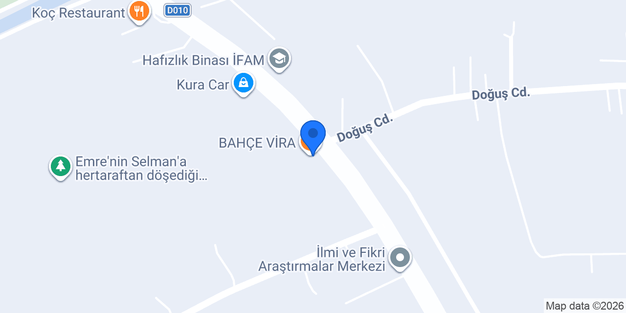 Neva Bahçe konumu