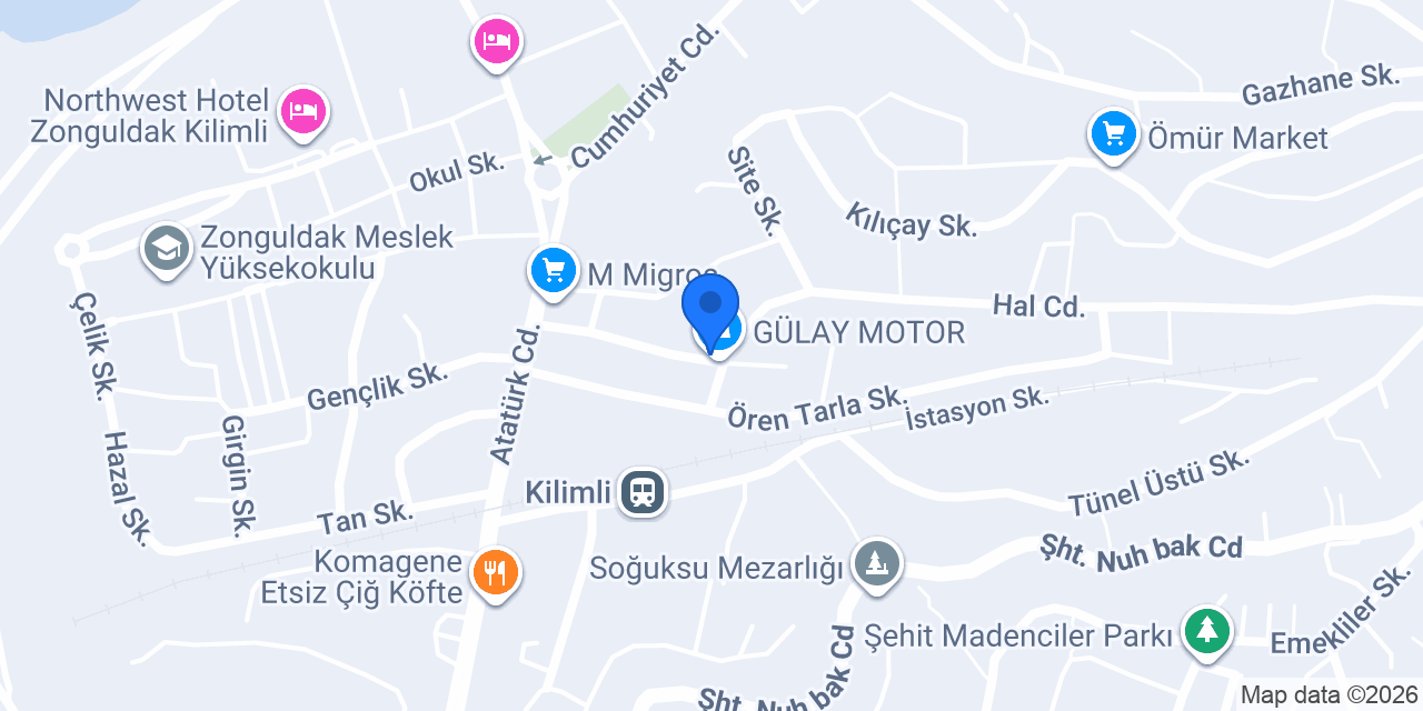 Gözde Mobilya konumu