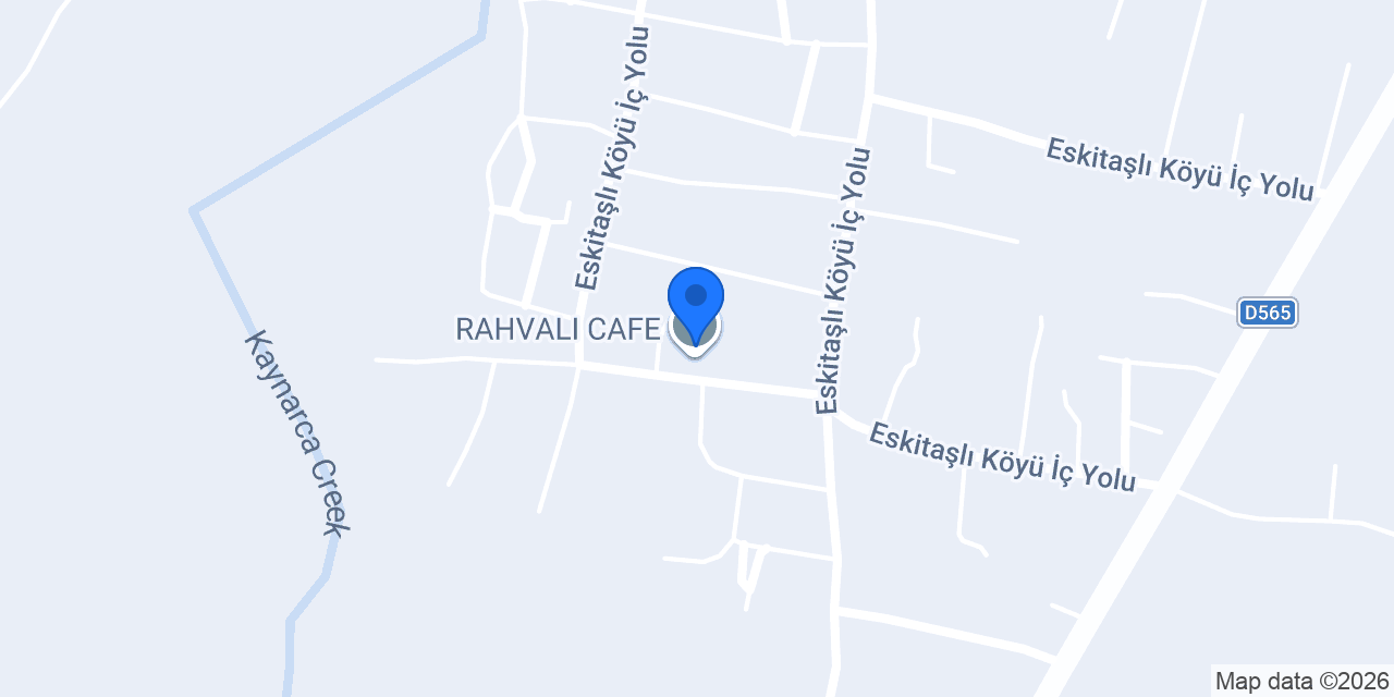 RAHVALI CAFE konumu