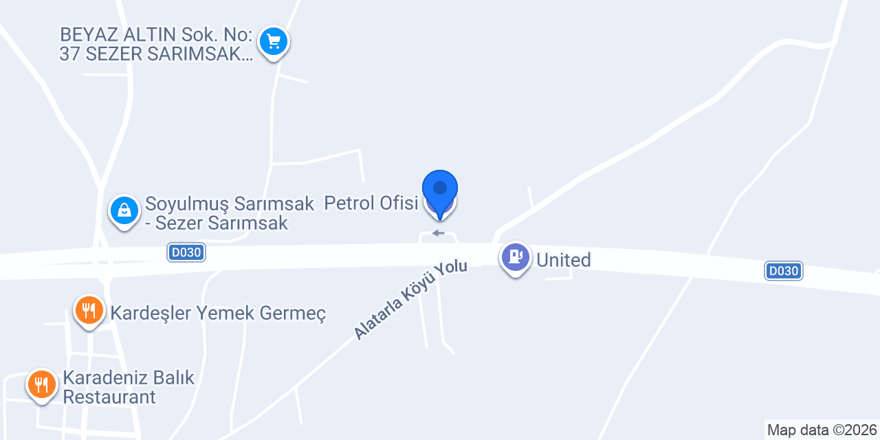 Petrol Ofisi konumu