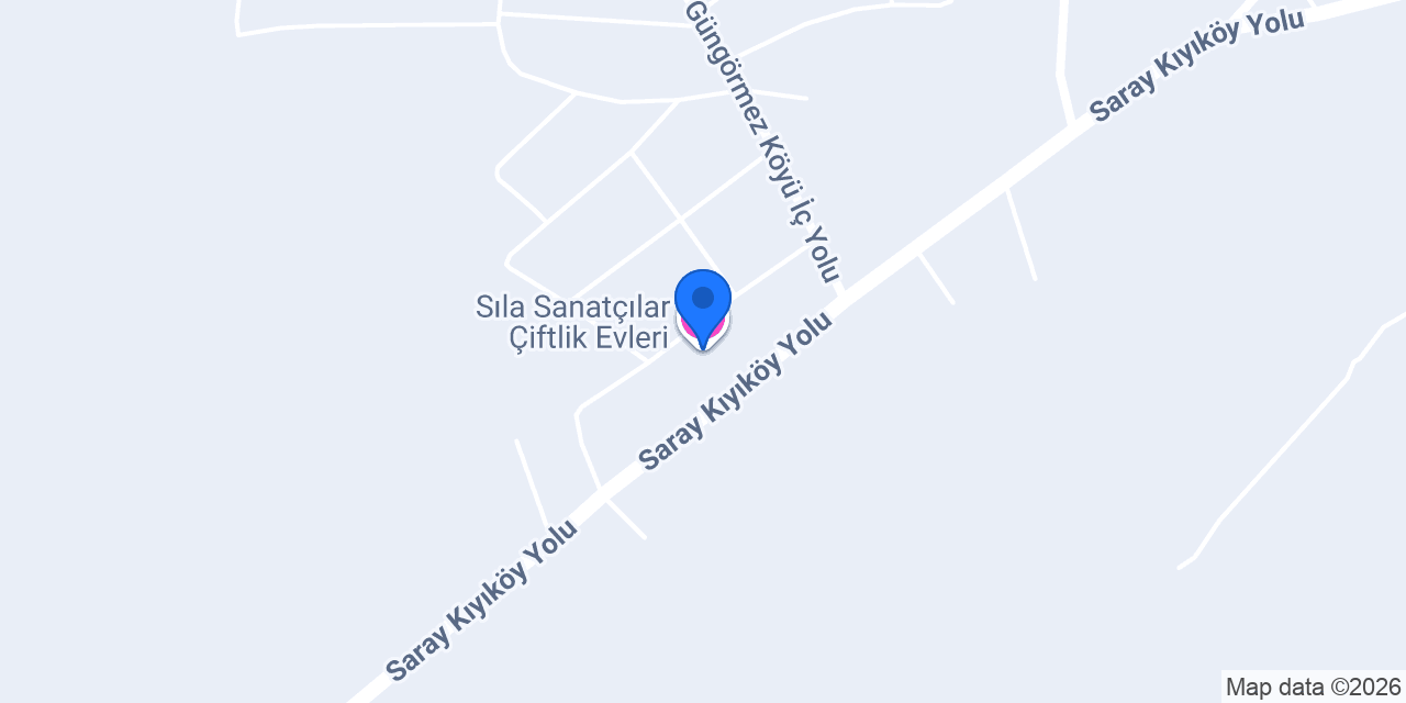 Sıla Sanatçılar Çiftlik Evleri konumu