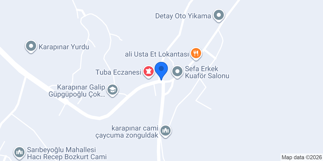 Karapınar Sağlık Ocağı konumu