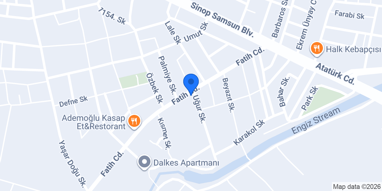 Çavuşoğlu Av Market konumu