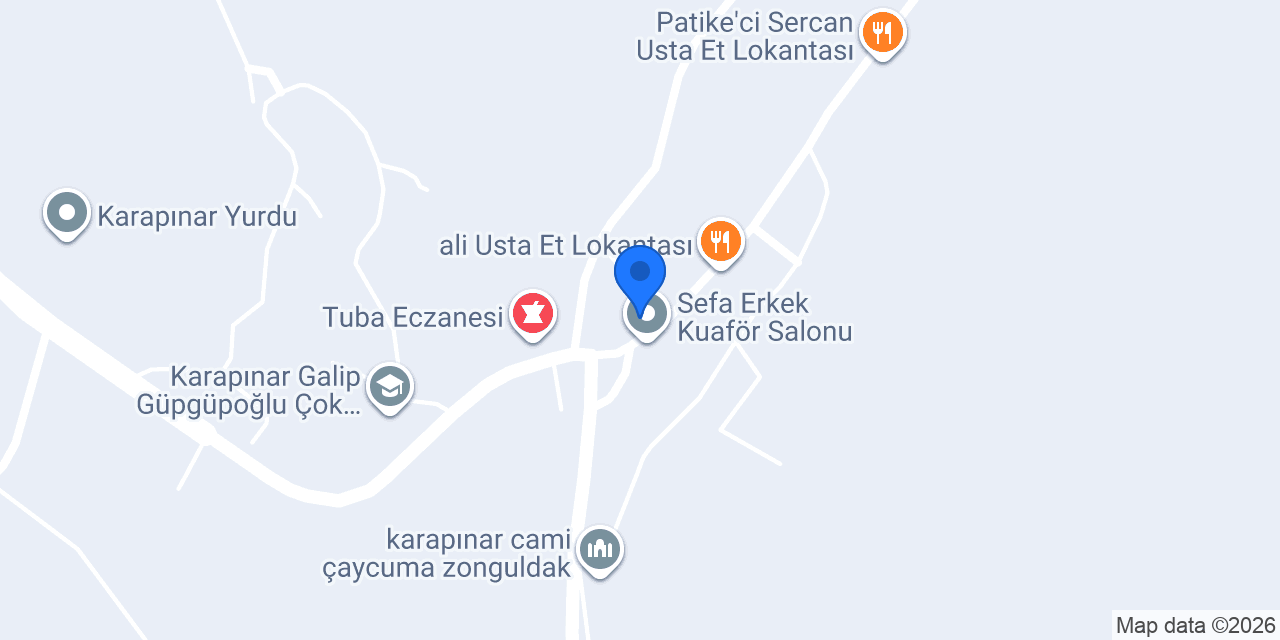 Önder Restoran konumu