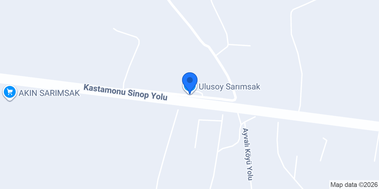Ulusoy Sarımsak konumu