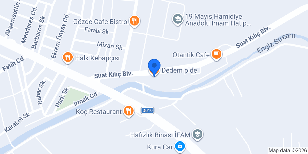 Dedem pide konumu