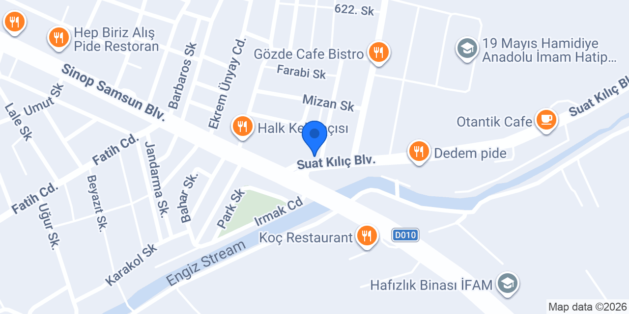 19 Mayıs Engiz Adliye Taksi konumu