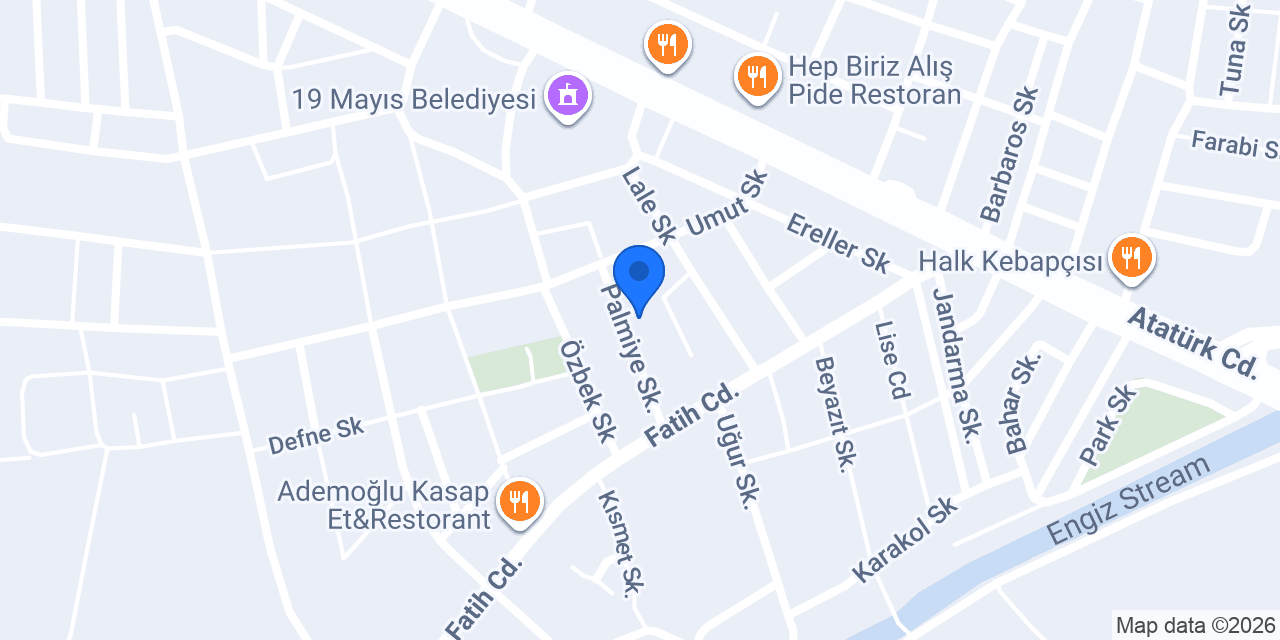 19 Mayıs Müftülüğü konumu