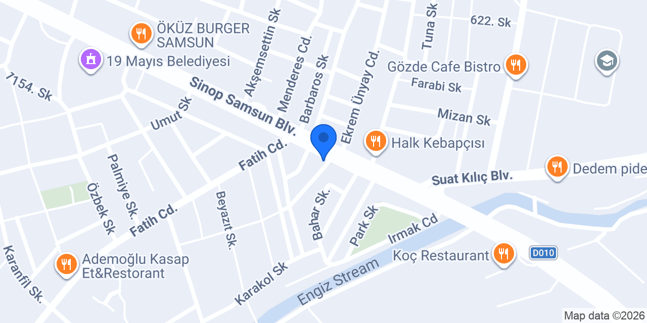 İyinesil Mobilya konumu