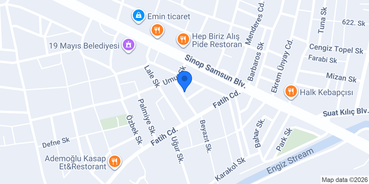 Arıoğlu pide ve lahmacun konumu