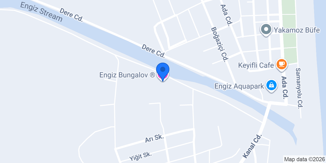 Engiz Bungalov ® konumu