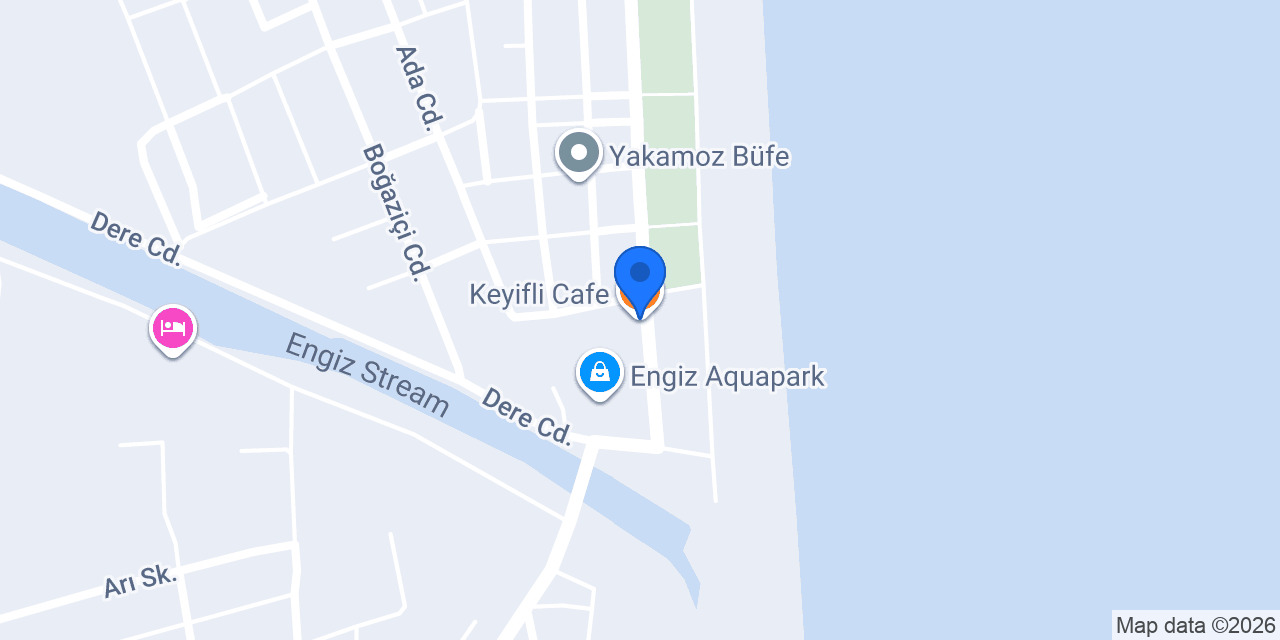 Keyifli Cafe konumu