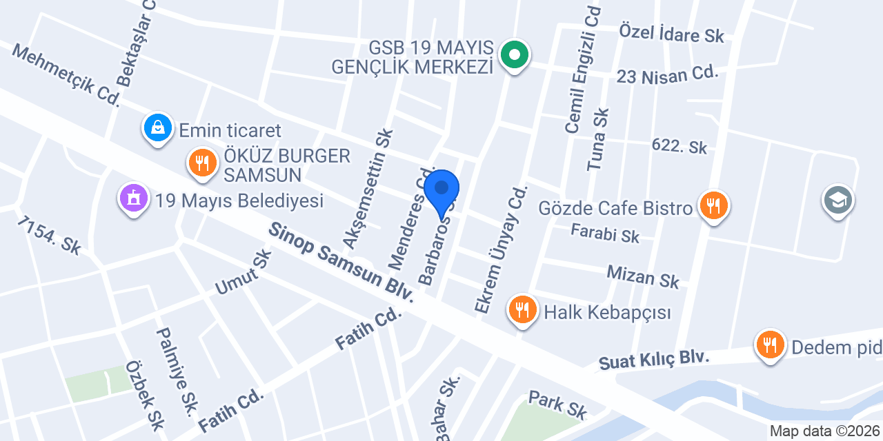 Yıldırım Kuaför konumu