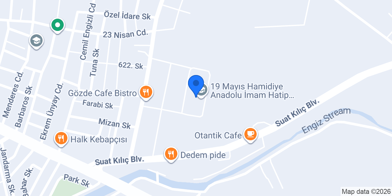 19 Mayıs Hamidiye Anadolu İmam Hatip Lisesi konumu