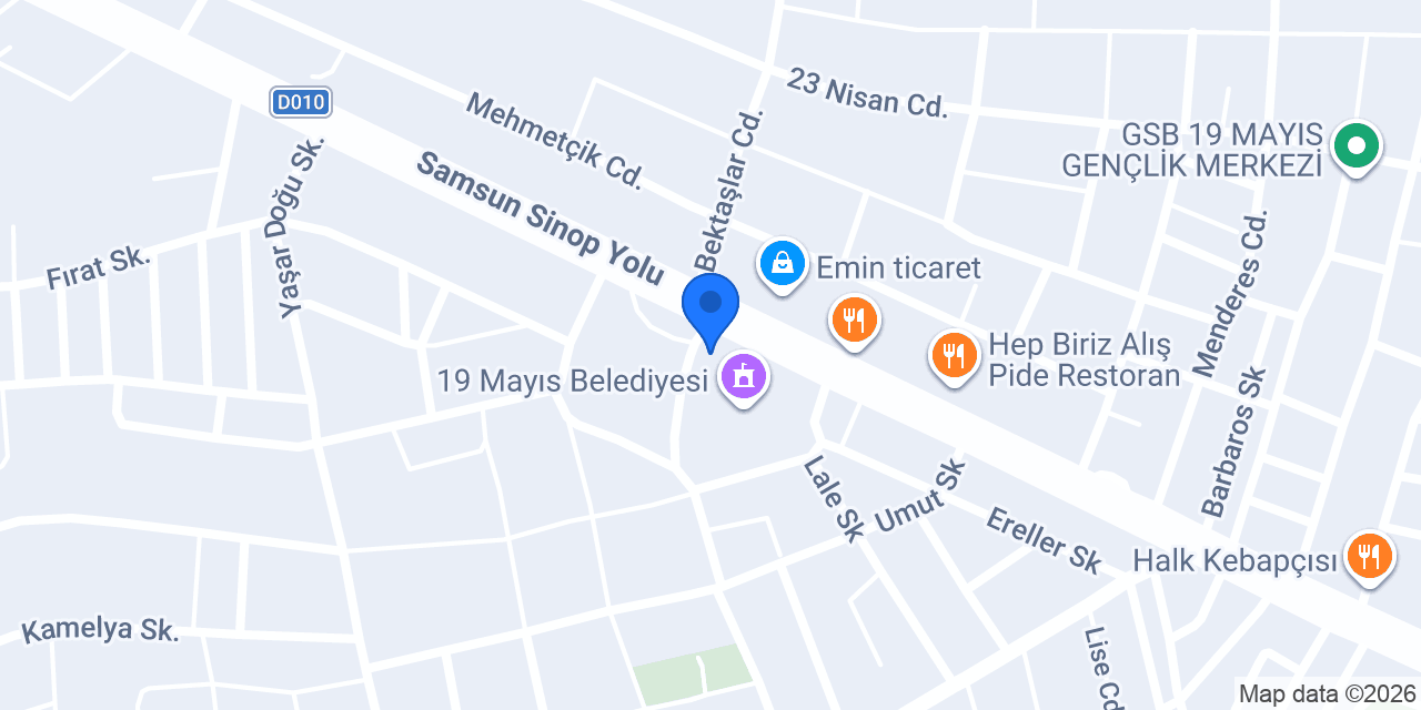 Engiz Çevik Oto Lastik konumu
