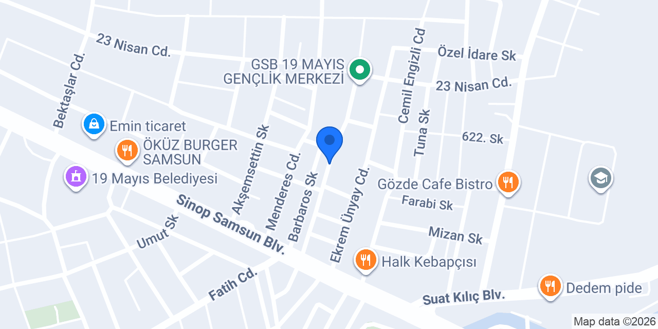 Karaca Butik konumu