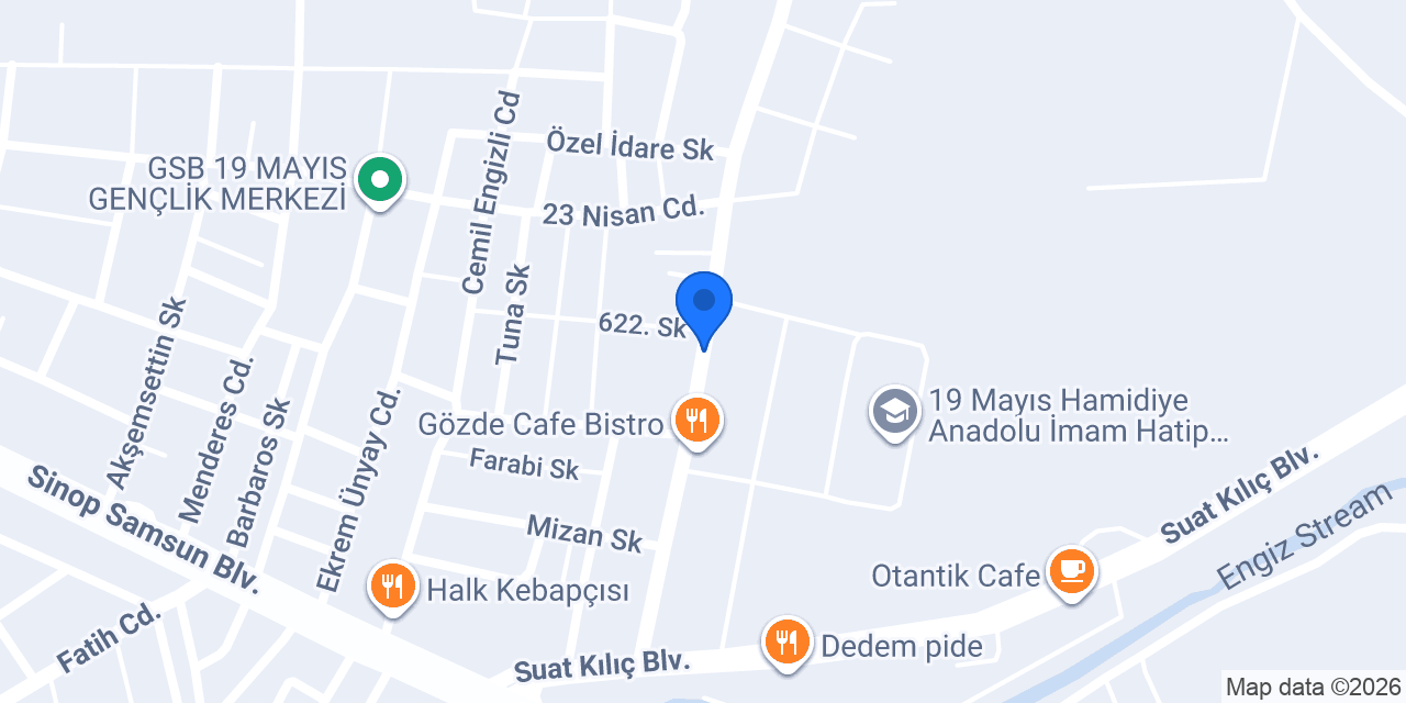 Helvacı Abdullah Samsun konumu