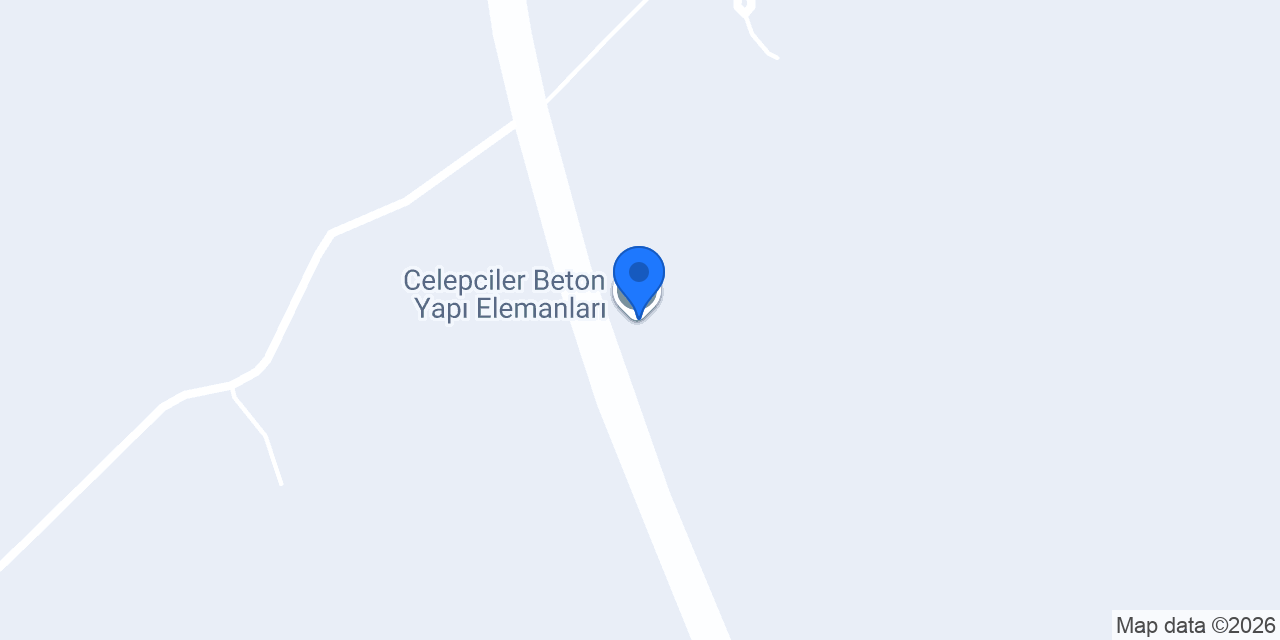 Celepciler Beton Yapı Elemanları konumu