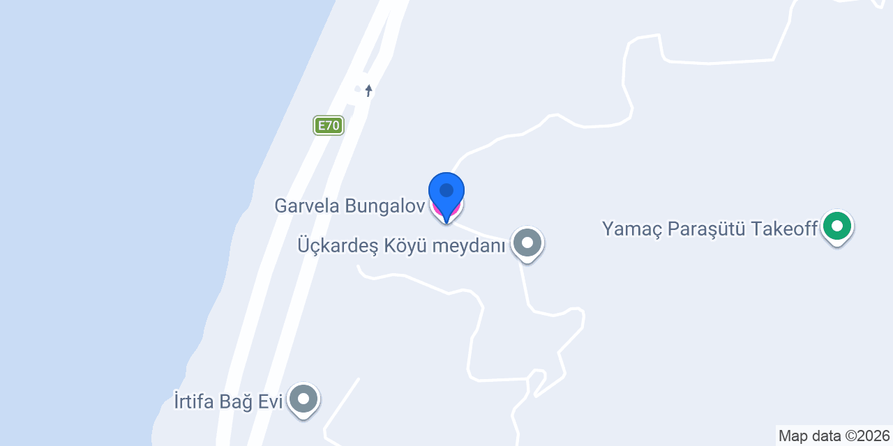 Garvela Bungalov konumu