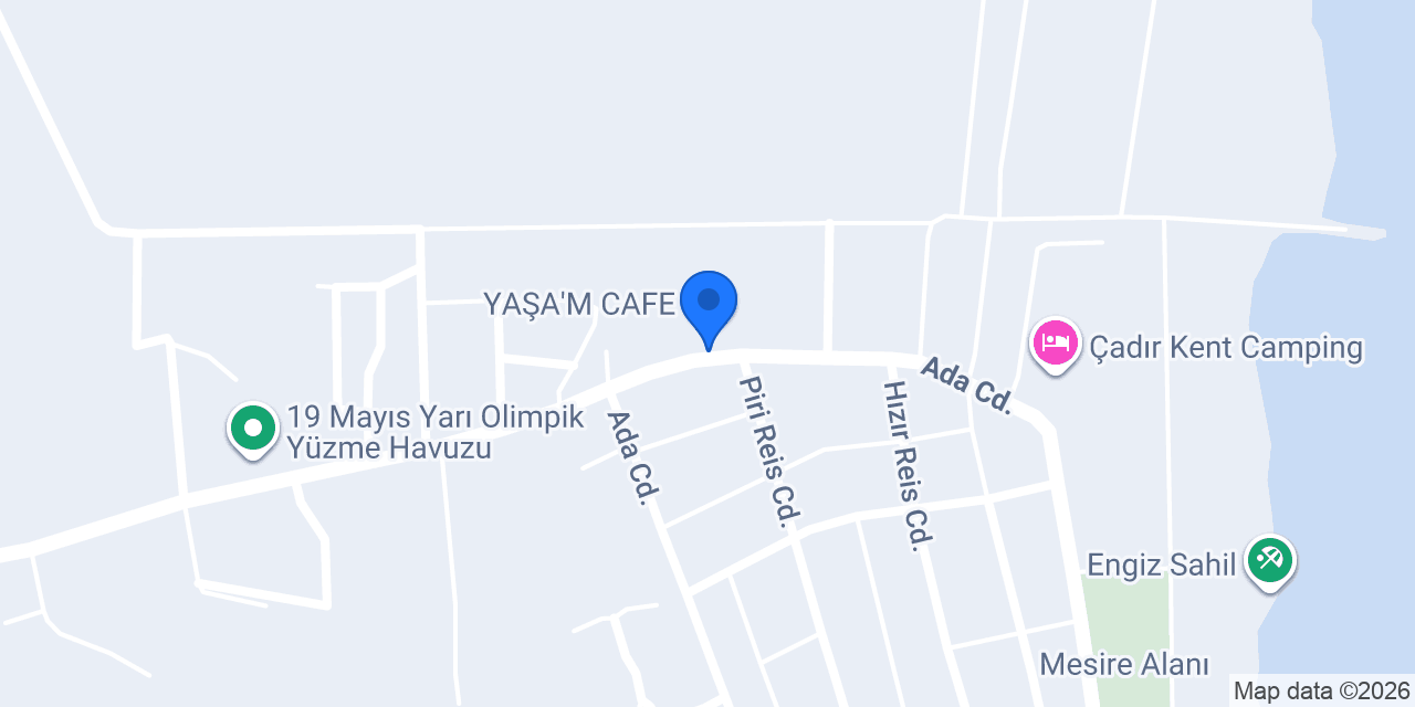 Damak Dostları Restoran konumu