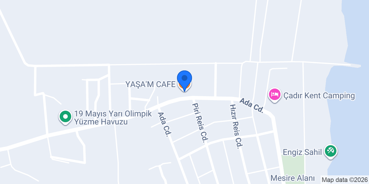 YAŞA'M CAFE konumu
