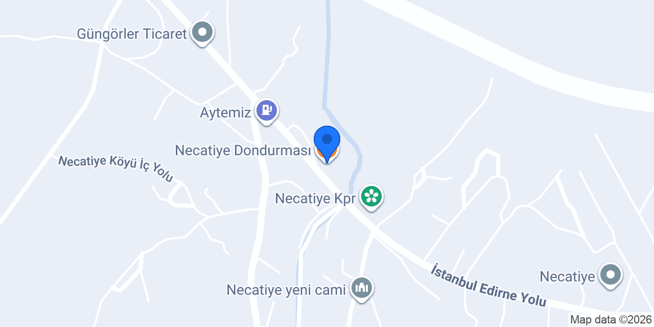 Necatiye Dondurması konumu