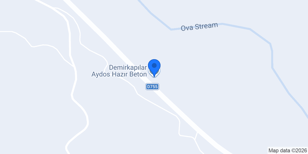 Demirkapılar Aydos Hazır Beton konumu