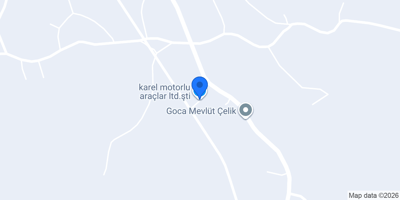 karel motorlu araçlar ltd.şti. konumu