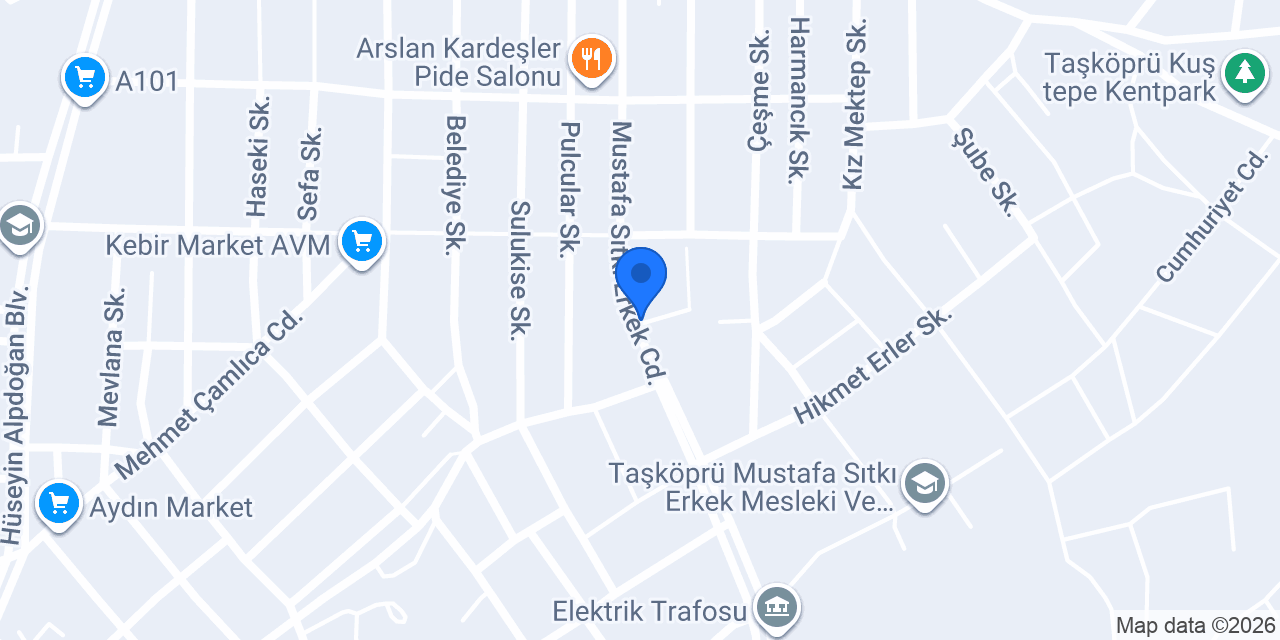 Atatürk İlkokulu konumu