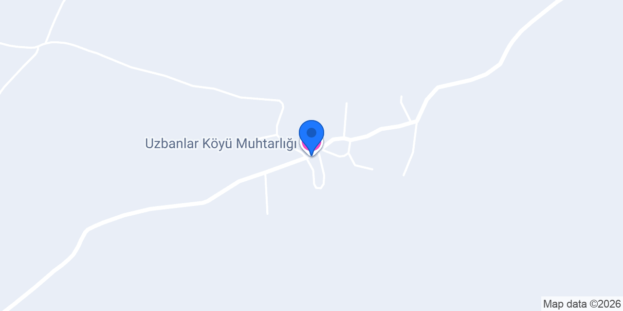Uzbanlar Köyü Muhtarlığı konumu