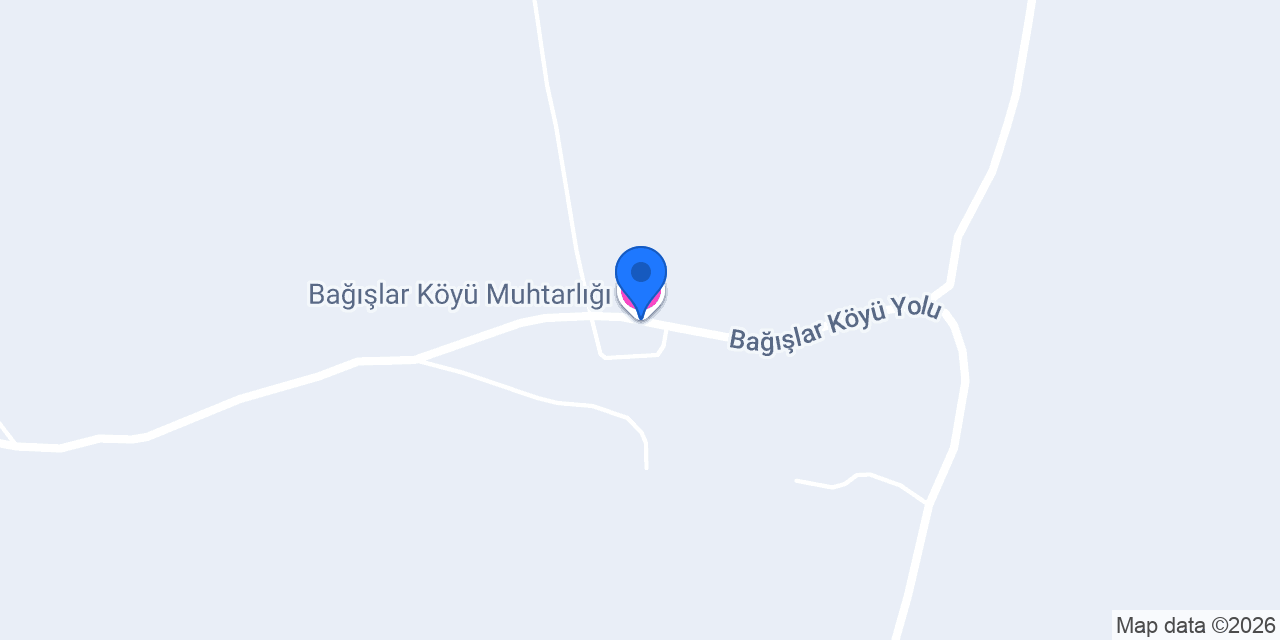 Bağışlar Köyü Muhtarlığı konumu