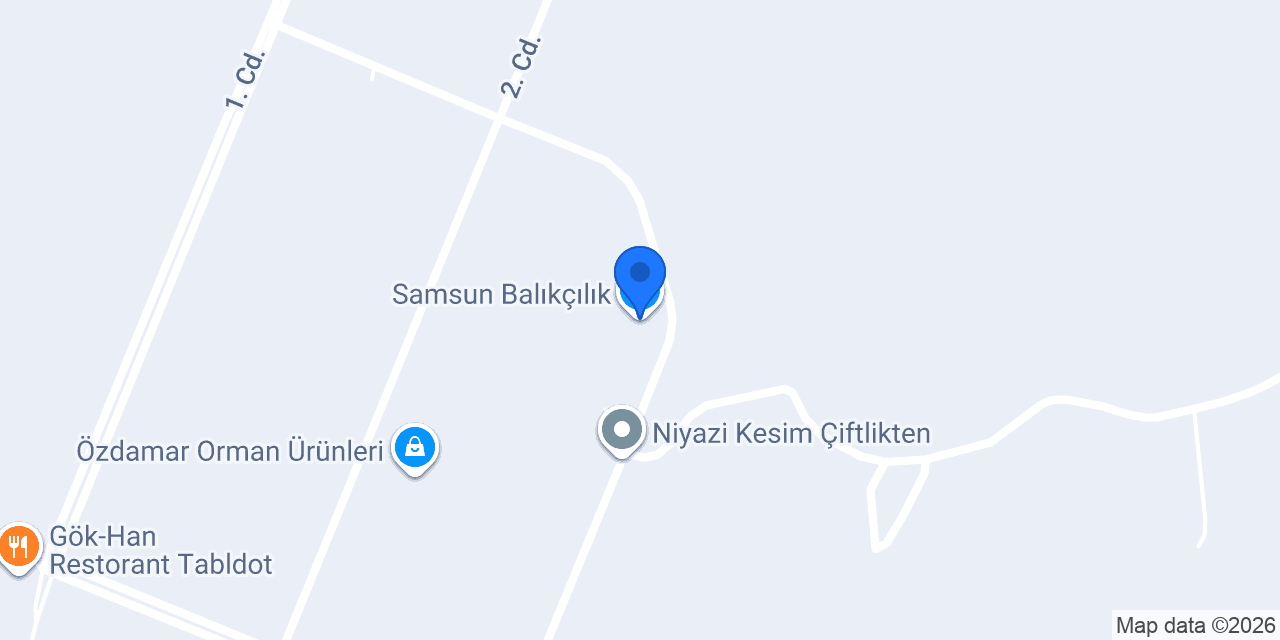 Samsun Balıkçılık konumu