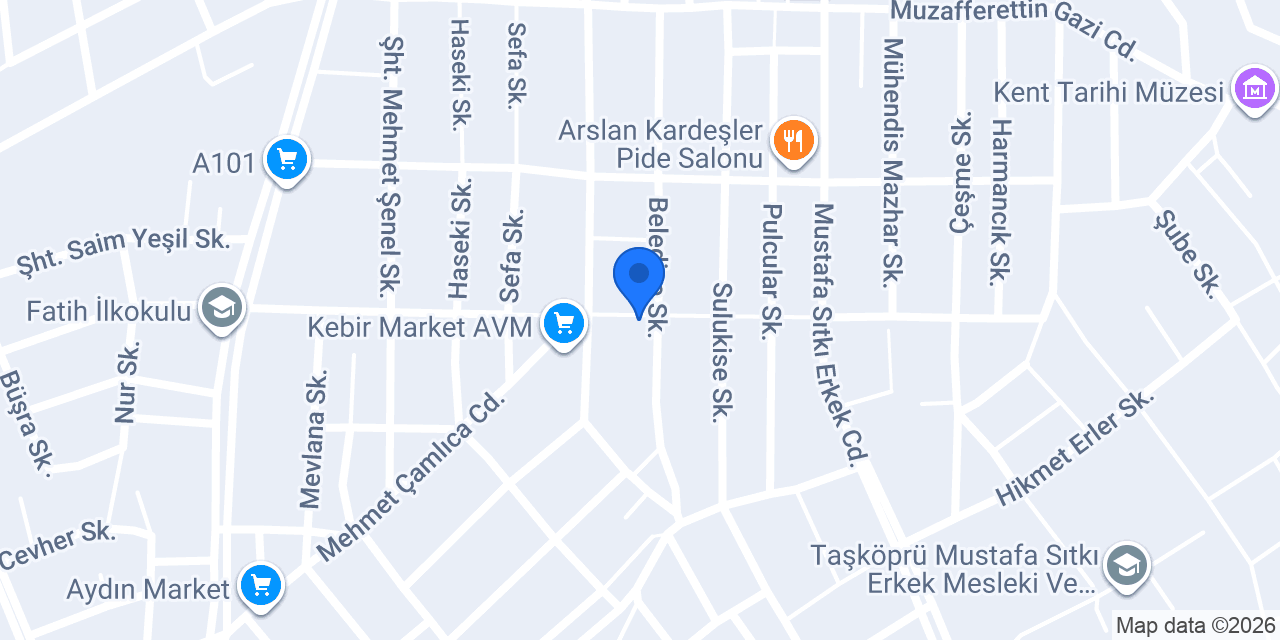Özel Adım Özel Öğretim Kursu konumu