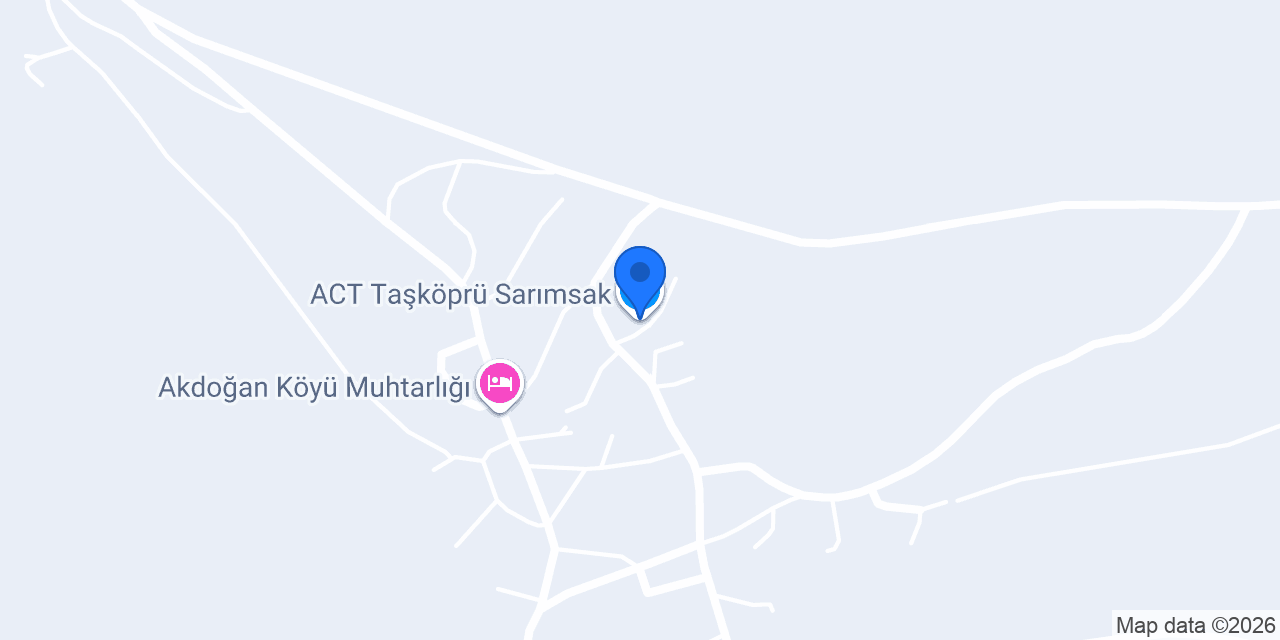 ACT Taşköprü Sarımsak konumu
