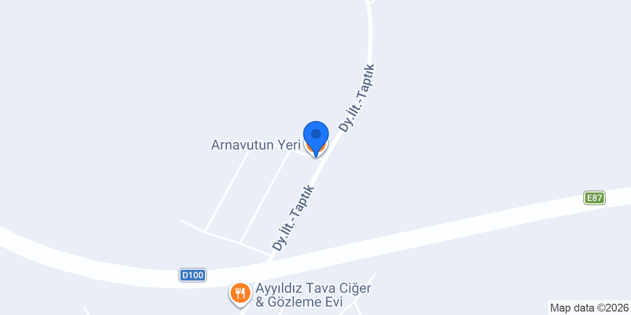 Arnavutun Yeri konumu