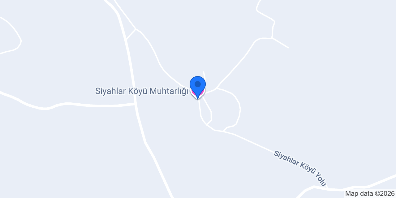 Siyahlar Köyü Muhtarlığı konumu